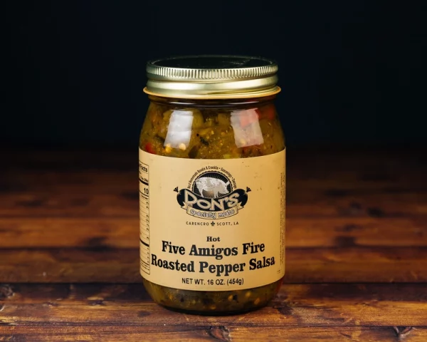 Don's Five Amigo Fire Roasted Pepper Salsa