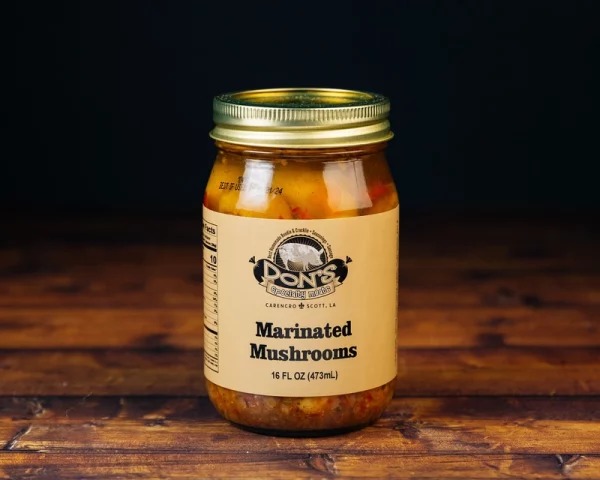 Don's Marinated Mushrooms