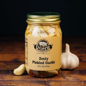 Don's Zesty Pickled Garlic