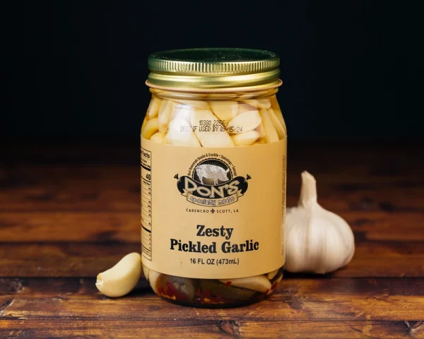 Don's Zesty Pickled Garlic