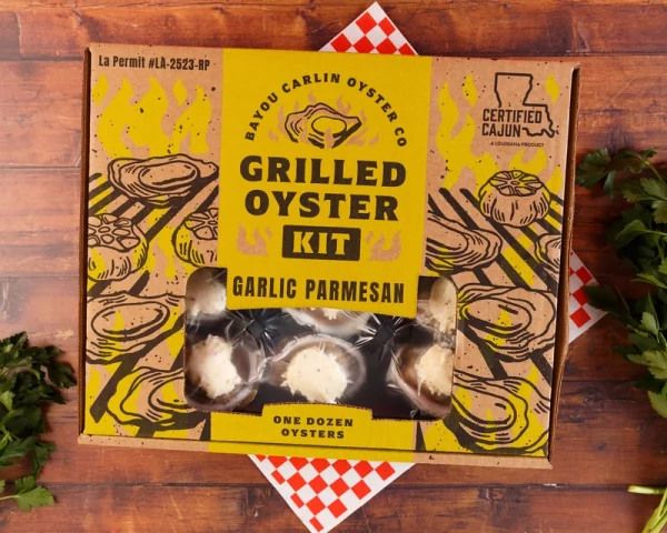 Grilled Oyster Kit Garlic Parmesan