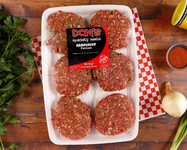 Hamburger Patties Seasoned Family Pack