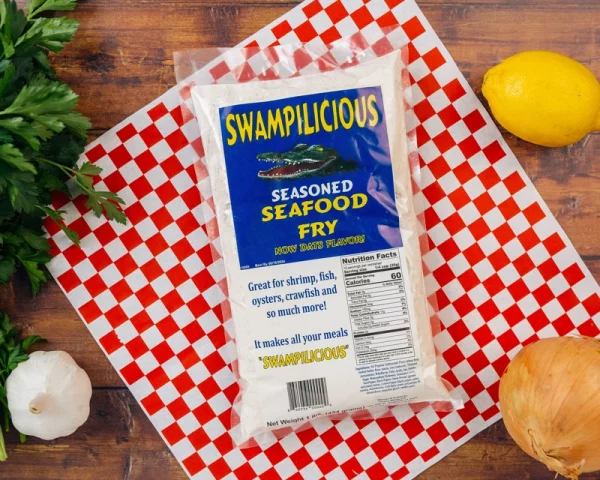 Swampilicious Seasoned Seafood Fry (1lb)