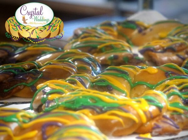 Crystal Wedding King Cakes -Small