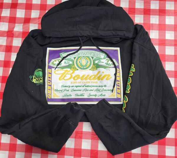 Mardi Gras Boudin Beer Hoodie