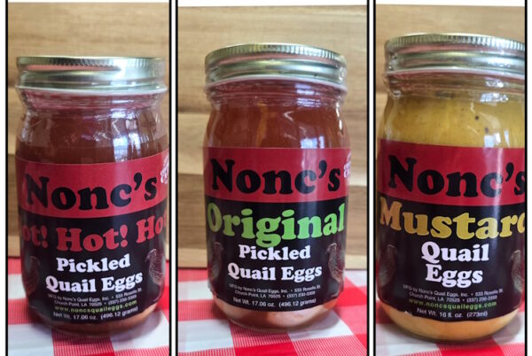 Nonc's Pickled Quail Eggs