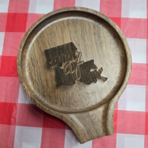 Cajun AF Wooden Spoon Rest