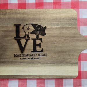 Love Pig Wooden Board