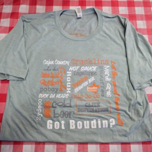 Short Sleeve Cajun Country Words