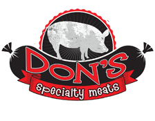 Official logo for Don's Specialty Meats in Carencro and Scott, Louisiana