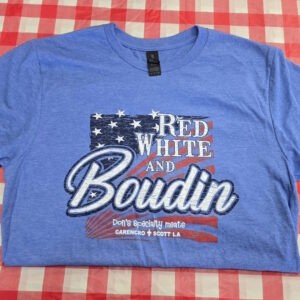 Short Sleeve Red, White, & Boudin Blue